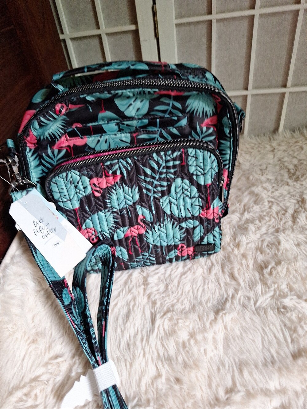 Lug Ranger Flamingo Print Bag